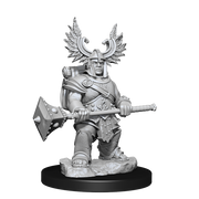 D&D Frameworks: Dwarf Barbarian Female - Wizkids
