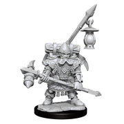 D&D Frameworks: Dwarf Fighter Male - Wizkids