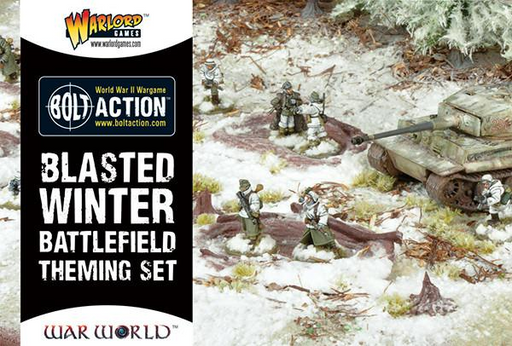 Blasted Winter Battlefield Theming Set - Bolt Action - Warlord Games