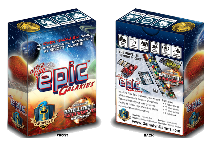 Ultra Tiny Epic Galaxies - Gamelyn Games