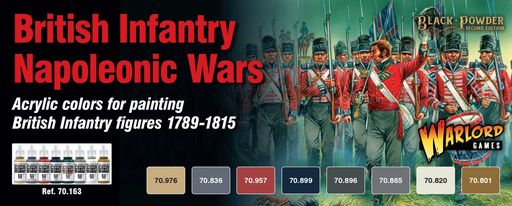 Warlord Games: British Napoleonic paint set (8) - Warlord Games