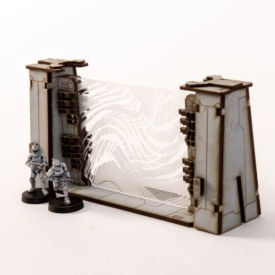 Sanctuary Range - Force Field Gate - Battle Kiwi
