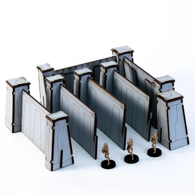 Sanctuary Range - Outpost Walls - Battle Kiwi