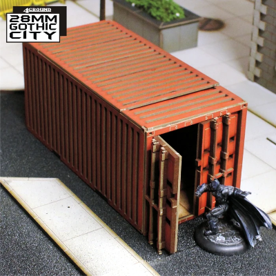 Gothic City - Shipping Container (A) - 4 Ground