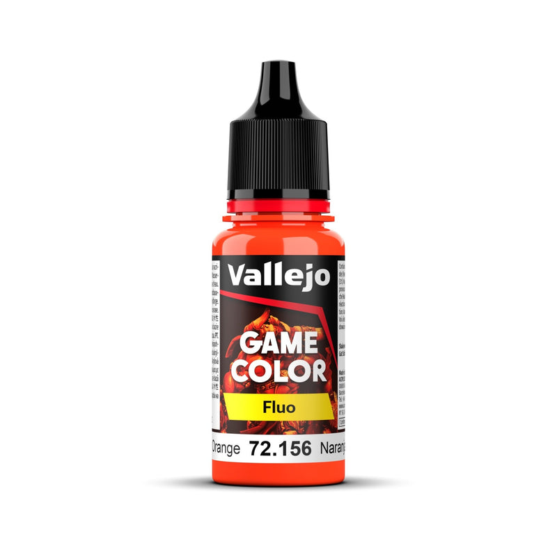 Vallejo Game Color 18ml - Fluorescent Orange - Vallejo