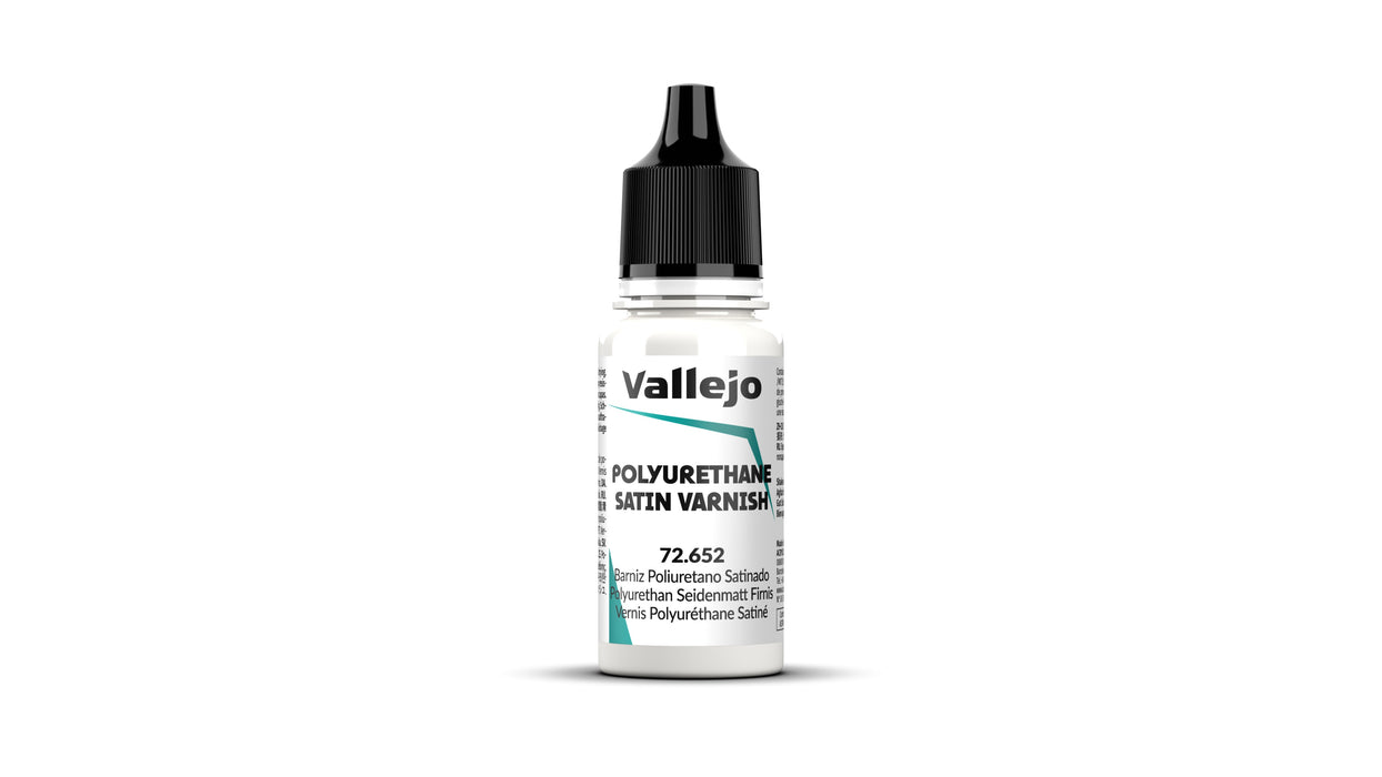 AV Vallejo Game Color 18ml - Polyurethane Satin Varnish - Vallejo
