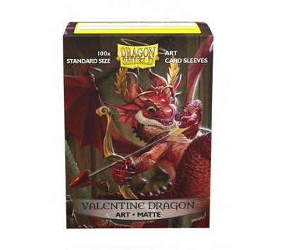 Dragon Shield - Art Sleeves Matte - Valentine Dragon 2020 - Arcane Tinmen