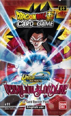 Dragon Ball Super B11 Unison Warrior 2 - Vermilion Bloodline Booster Pack (2nd Edition) - Bandai