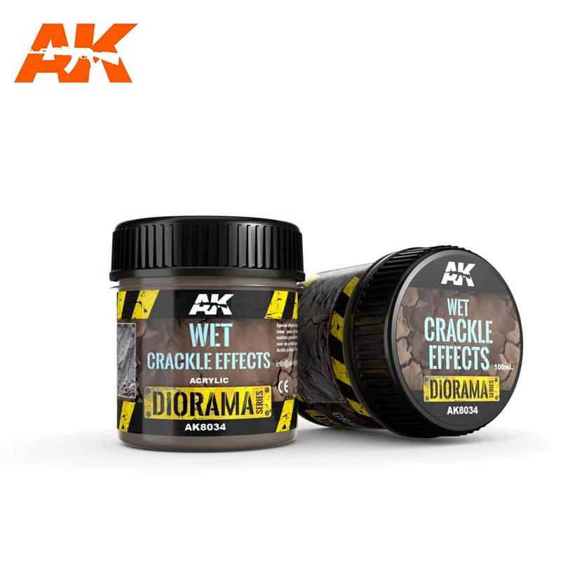 Wet Crackle Effects - 100ml (Acrylic) - AK Interactive