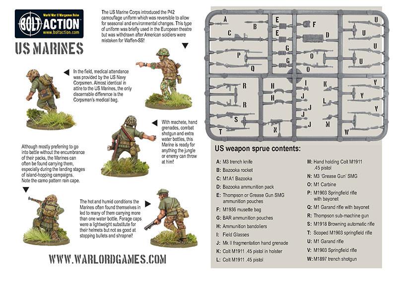 Bolt Action: US Marines - Warlord Games