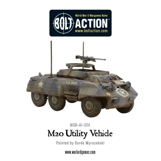 Bolt Action: M8/M20 Greyhound Scout Car - Warlord Games