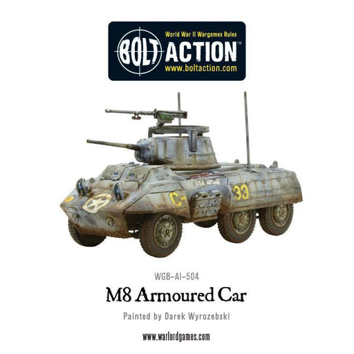 Bolt Action: M8/M20 Greyhound Scout Car - Warlord Games