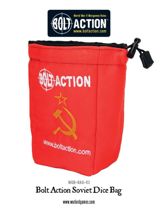 Bolt Action Soviet Dice Bag - Warlord Games