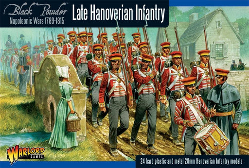 Napoleonic Hanoverian Line Infantry Regiment plastic boxed set - Warlord Games