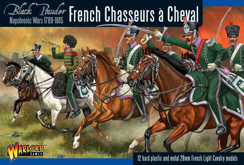 French Napoleonic Chasseurs a Cheval (Light Cavalry) - Black Powder - Warlord Games