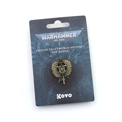 Warhammer 40,000 Aeldari Craftworld 3D Artifact Pin - Koyo