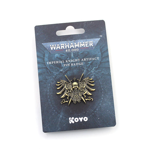 Warhammer 40,000 Imperial Knight 3D Artifact Pin - Koyo