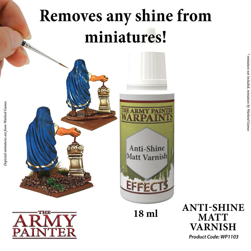 Effects Warpaints - Anti-Shine Matt Varnish - The Army Painter