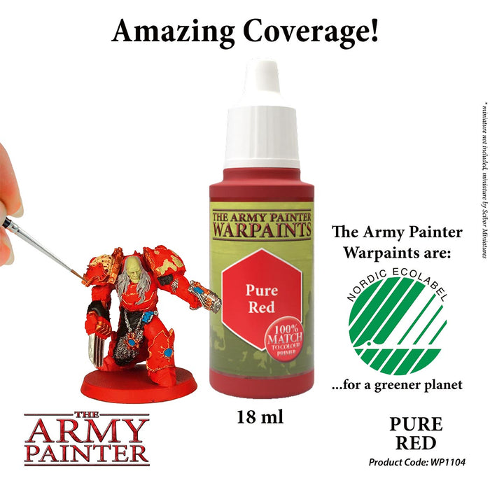 Acrylics Warpaints - Pure Red - The Army Painter