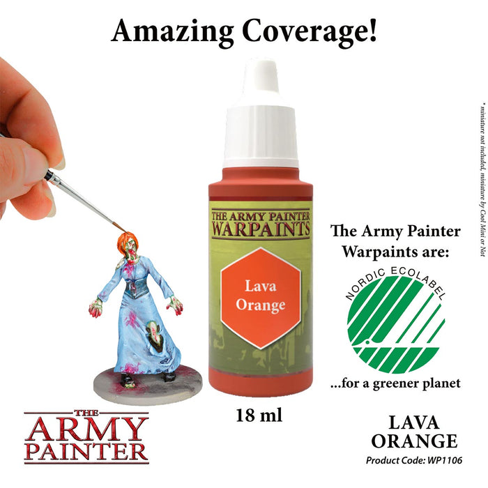Acrylics Warpaints - Lava Orange - The Army Painter