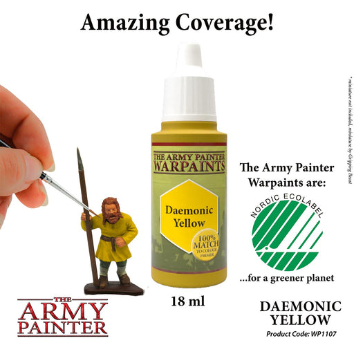 Acrylics Warpaints - Daemonic Yellow - The Army Painter