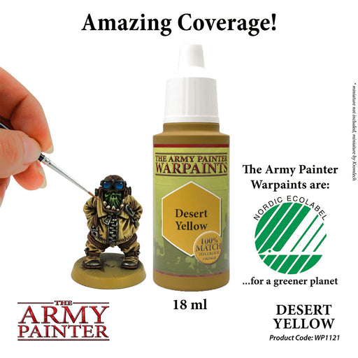 Acrylics Warpaints - Desert Yellow - The Army Painter