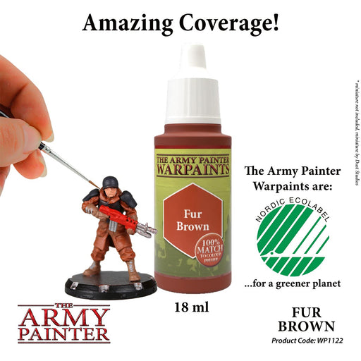Acrylics Warpaints - Fur Brown - The Army Painter