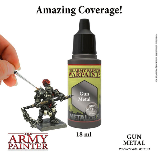 Metallics Warpaints - Gun Metal - The Army Painter