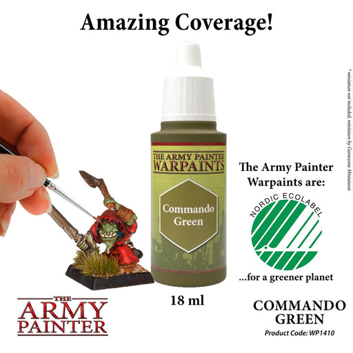 Acrylics Warpaints - Commando Green - The Army Painter