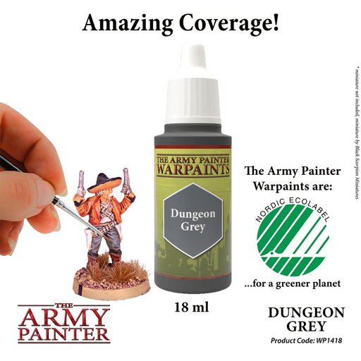 Acrylics Warpaints - Dungeon Grey - The Army Painter