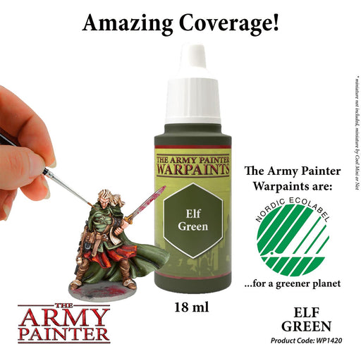 Acrylics Warpaints - Elf Green - The Army Painter