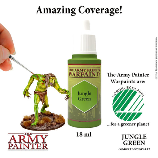 Acrylics Warpaints - Jungle Green - The Army Painter
