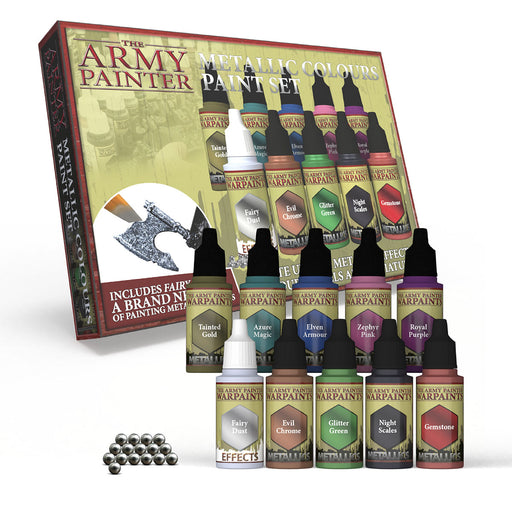 Army Painter Metallic Colours Paint Set - The Army Painter