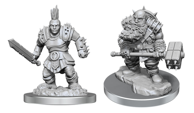 Duergar Fighters: D&D Nolzur's Marvelous Unpainted Miniatures - Wizkids