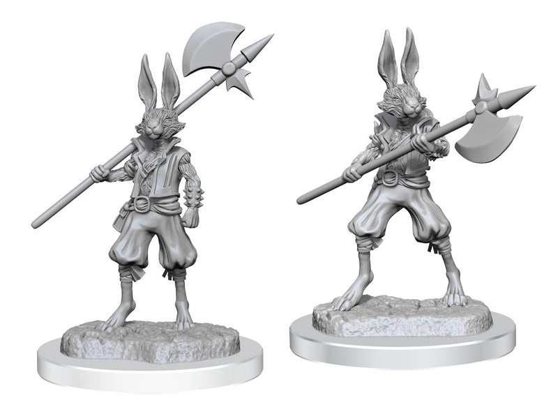 Harengon Brigands: D&D Nolzur's Marvelous Unpainted Miniatures - Wizkids