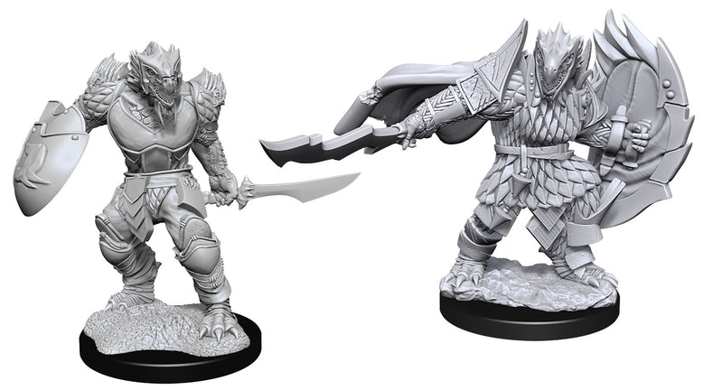 D&D Nolzur's Marvelous Miniatures: Dragonborn Fighter Male - Wizkids