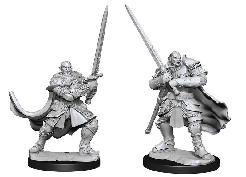 D&D Nolzur's Marvelous Miniatures: Half-Orc Paladin Male - Wizkids