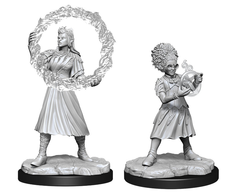 Magic the Gathering Unpainted Miniatures: Rootha & Zimone - Wizkids