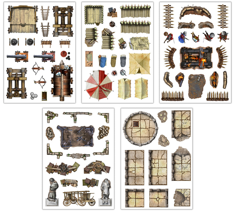 War & Siege - Add-On Scenery - Loke Battlemats