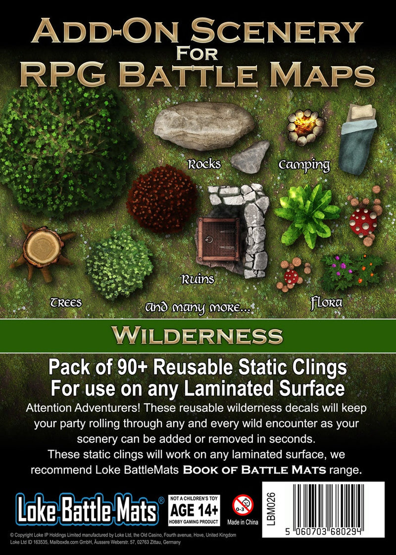 Add-On Scenery - Wilderness - Loke Battlemats