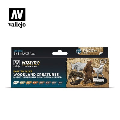 Vallejo Wizkids Set- Woodland Creatures - Vallejo