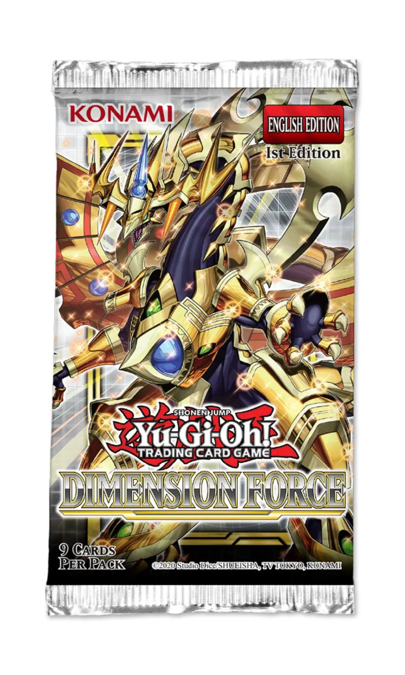 Yu-Gi-Oh Dimension Force Booster Pack - Konami