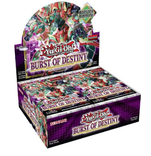 Burst of Destiny Booster Box (1st Edition) - Yu-Gi-Oh TCG - Konami