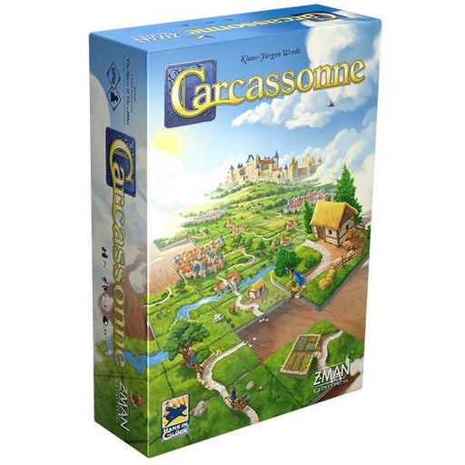 Carcassonne with River & Abbot - Z-Man Games