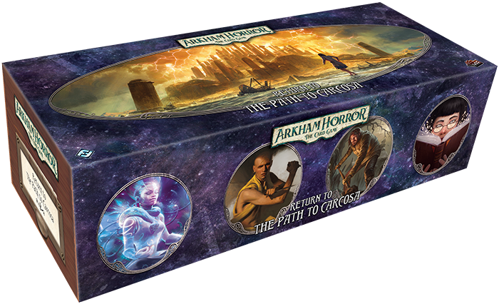 Return to the Path to Carcosa: Arkham Horror Living Card Game Expansion Box - Fantasy Flight Games