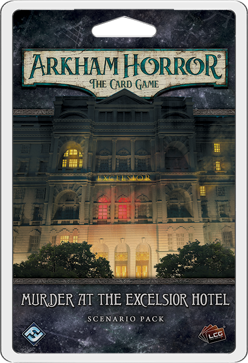 Murder at the Excelsior Hotel Scenario Pack - Arkham Horror: The Card Game - Fantasy Flight Games