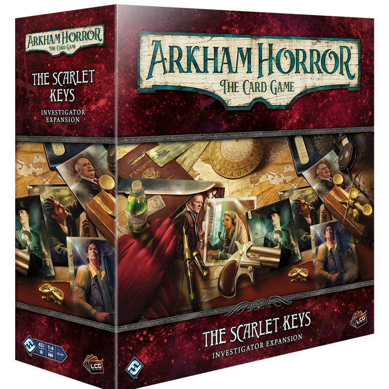 The Scarlet Keys Investigator Expansion - Arkham Horror the Card Game - Fantasy Flight Games