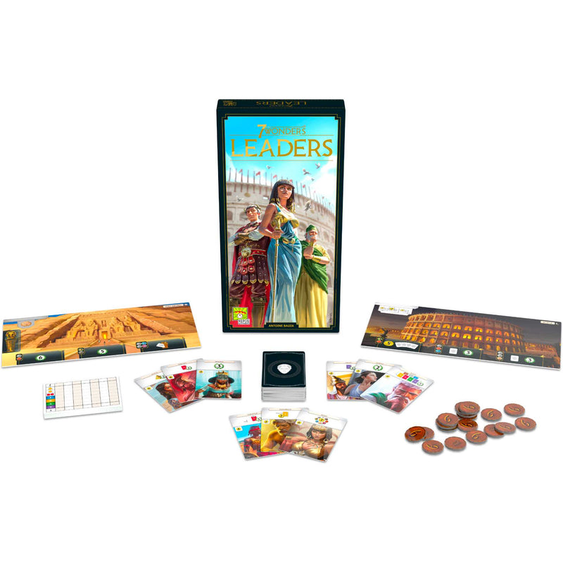7 Wonders 2nd Edition Leaders Expansion - Repos Production