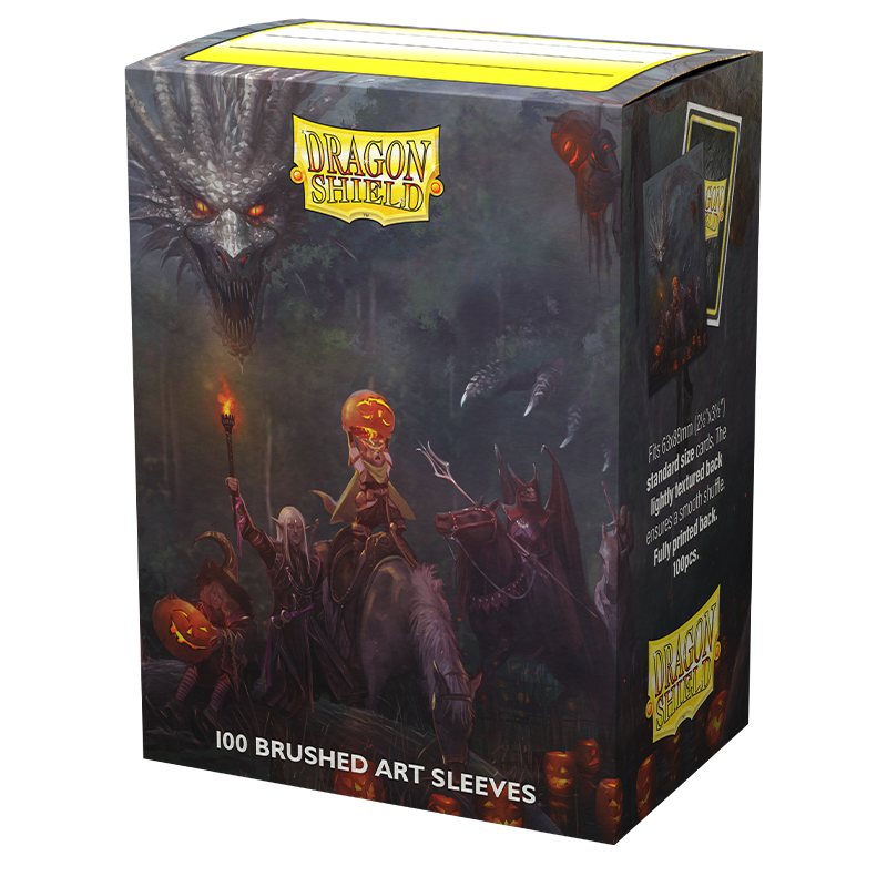 Dragon Shield Brushed Art Sleeves - Halloween 2022 - Arcane Tinmen