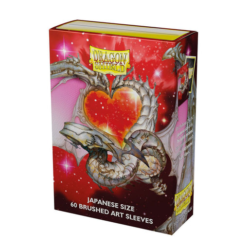 Dragon Shield Japanese Size Sleeves – Valentine Dragon 2022 (60 Sleeves) - Arcane Tinmen